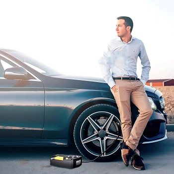 Kompresor sprężarka samochodowa 12v LED LCD